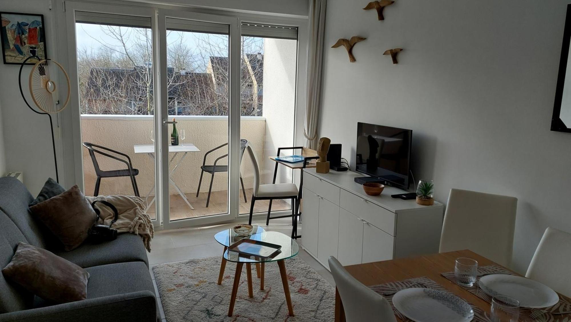 Les 3 Mouettes A Cabourg - Cote Normande Exterior foto